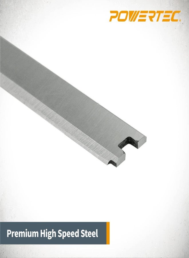 POWERTEC 13 Inch Planer Blades for RIDGID R4330, TP1300LS Planer, Replacement for AC20502 Planer Knives, Set of 3 (12828) - Image 3