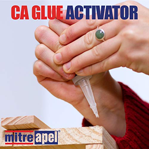 mitreapel Activator (2 x 13.5 fl oz) Spray Accelerator for CA Super Glues (2 Pack) - Image 5