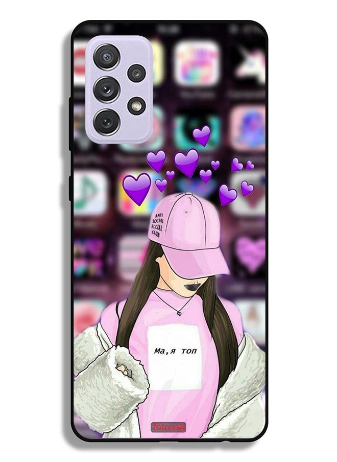 Tolwak - Samsung Galaxy A72 5G Protective Case Cover Anti Social Club - Image 1