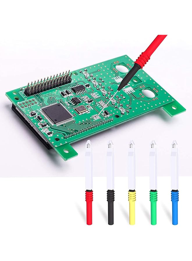 SYOSI Circuit Testers, Banana To Banana Plug Test Leads Kit, With Alligator Clips Insulation Wire, For Multimeter Automotive Diagnostic Testing, 4Mm - Image 5