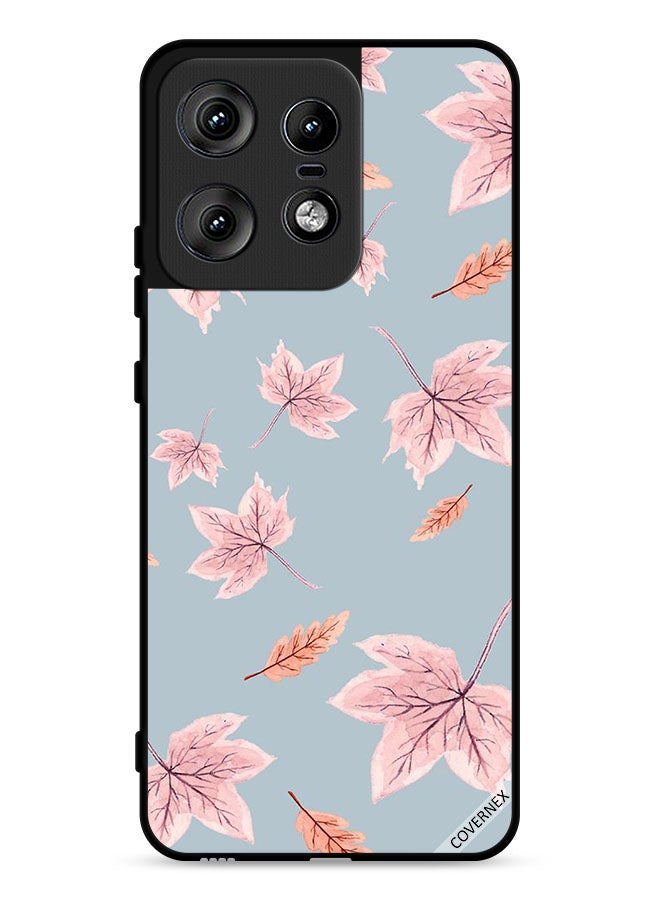 Covernex Motorola Edge 50 Pro 5G Protective Case Cover Autumn Leaves  - Image 1
