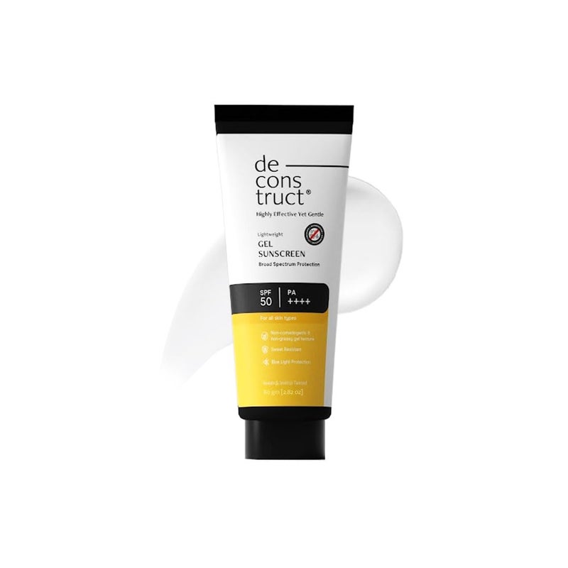 ديكونستركت واقي شمس جل من Deconstruct - حماية SPF 55+ و PA+++ | مقاوم للماء - 50 جم - Image 3