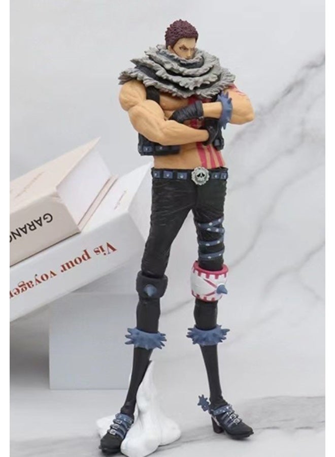 هالامودو واحد قطعة 25 سم شارلوت كاتاكوري الوقوف وضعية التمثال ，ماجستيك أنيمي نموذج مع الثلاثي ، مكتب مركز قطعة وهدية عيد ميلاد ممتازة - Image 3