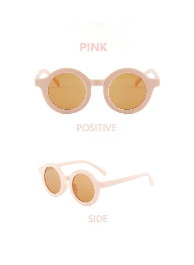 Generic 3PCS Retro Cute Round Sunglasses for Children, Girls, and Boys UV400 Protective Sunglasses  - Image 3
