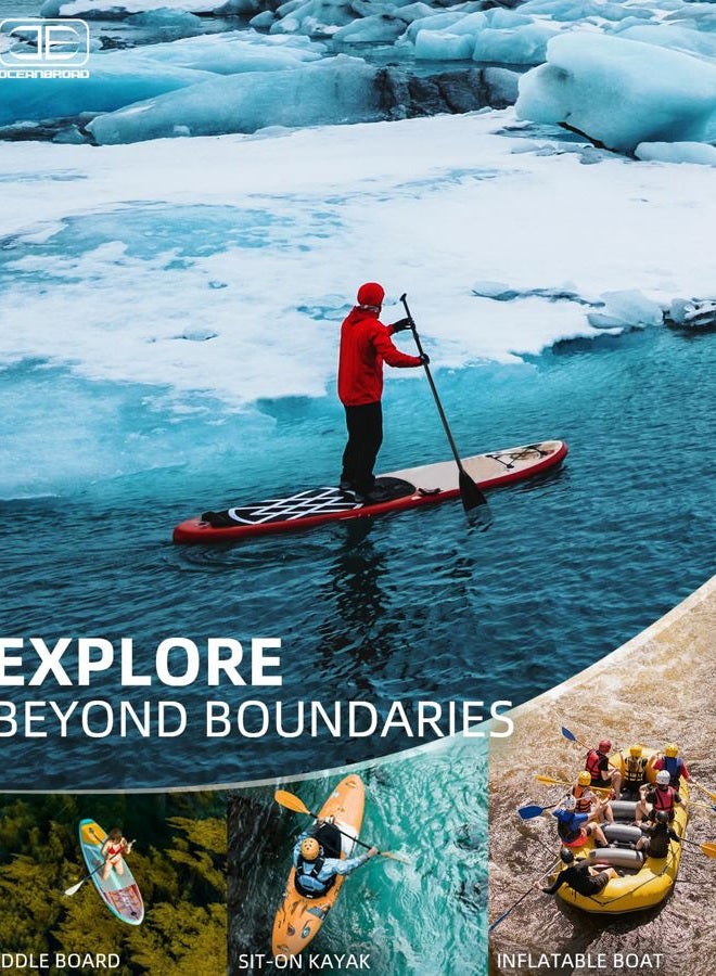 OCEANBROAD لوح التجديف SUP وزورق التجديف 2 استخدام - Image 3