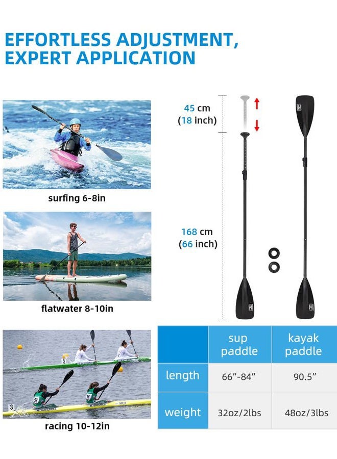 OCEANBROAD لوح التجديف SUP وزورق التجديف 2 استخدام - Image 2
