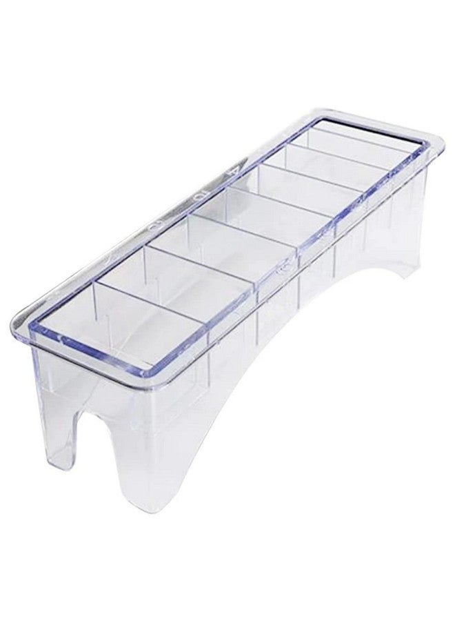 Koolouispoper Universal 8 Grid Base Hair Clipper Limit Comb Storage Box Caliper Case Guide Hair Styling Comb Organizer - Image 3
