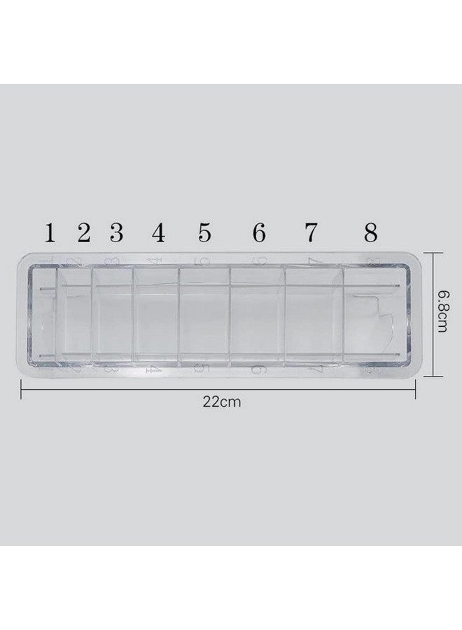 Koolouispoper Universal 8 Grid Base Hair Clipper Limit Comb Storage Box Caliper Case Guide Hair Styling Comb Organizer - Image 5