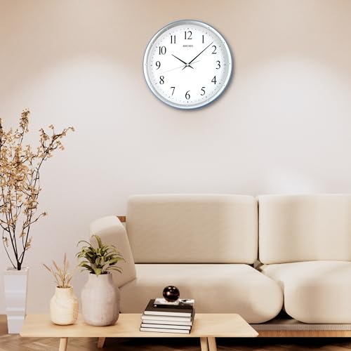 Seiko Wall Clock (31.1 cm x 31.1 cm x 4.4 cm, White, QXA378LN) - Image 2