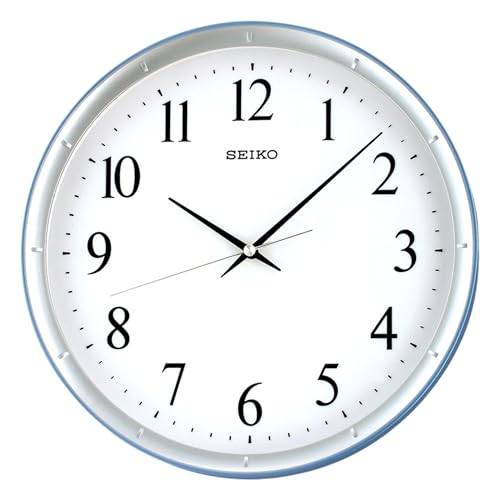 Seiko Wall Clock (31.1 cm x 31.1 cm x 4.4 cm, White, QXA378LN) - Image 1