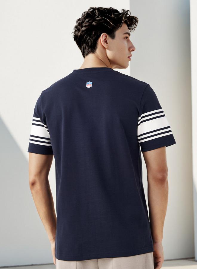 سبلاش فيڤ تيشيرت برقبة دائرية بطبعة الدوري الوطني لكرة القدم - Image 3