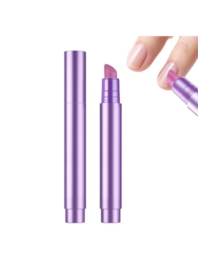 قلم زيت البشرة الجافة الثلاثي في واحد مع طرف سيراميكي، علاج الأظافر للجلد الميت، الأظافر الجافة والتالفة، مزيل ودفعة جلد الأظافر، قلم العناية بالأظافر - Image 1