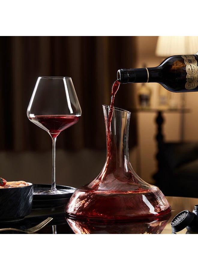 Cheer Wine Glass And Decanter Set German Imported Crystal Glass Bordeaux Wine Gl Barware Gift Box - Image 4
