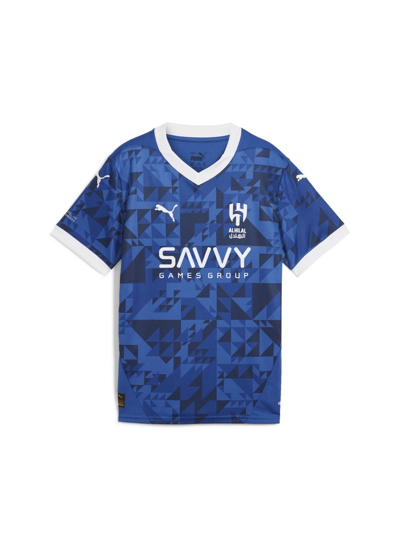 PUMA Al-Hilal SFC 24/25 Kids Unisex Blue Home Replica Jersey - Image 1