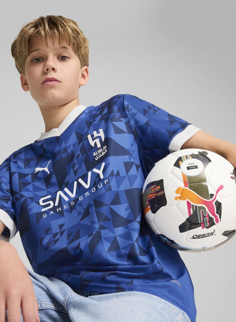 PUMA Al-Hilal SFC 24/25 Kids Unisex Blue Home Replica Jersey - Image 5
