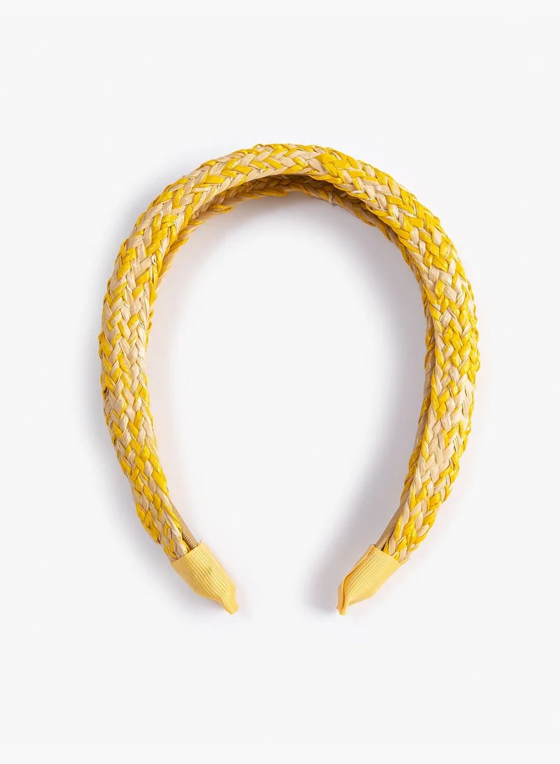 KOTON Straw Bead Shaped Hairband