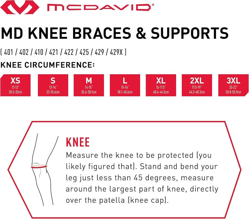 McDavid 429RBK Level 3 Knee Brace with Polycentric Hinges - Image 5