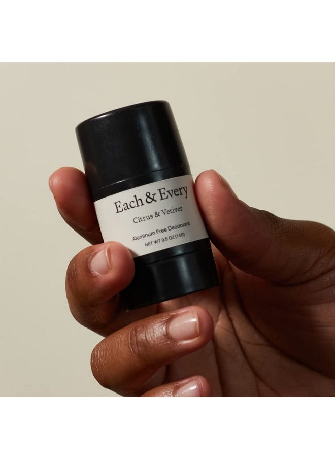 Each & Every - 5 Minis Deodorant Starter Set | Aluminumfree And Ewg Verified | Sensitiveskin Friendly Free Of Baking Soda And Alcohol Plantbased Packaging | (0.5 Oz Pack Of 5) - Image 1