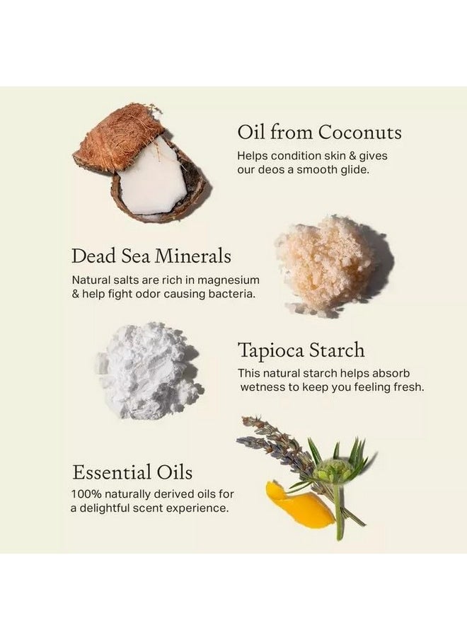 Each & Every - 5 Minis Deodorant Starter Set | Aluminumfree And Ewg Verified | Sensitiveskin Friendly Free Of Baking Soda And Alcohol Plantbased Packaging | (0.5 Oz Pack Of 5) - Image 1