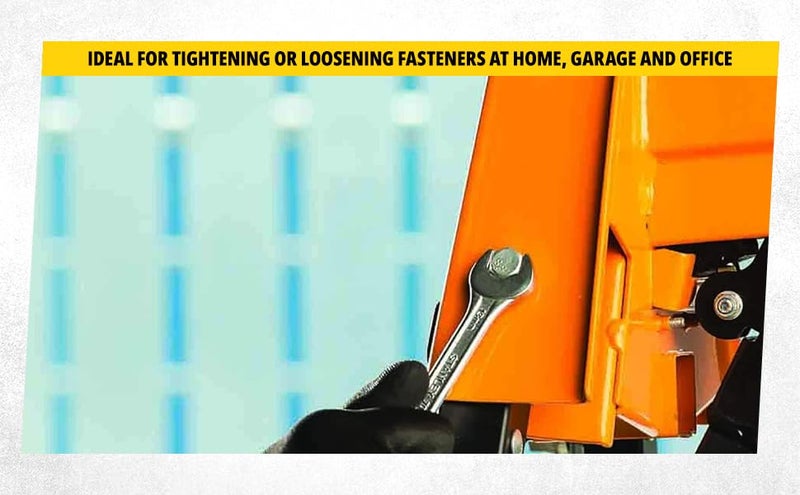 STANLEY 70963E 8piece Chrome Vanadium Steel Combination Spanner Set with MaxiDrive System AntiSlip AntiCorrosion properties GREY - Image 4