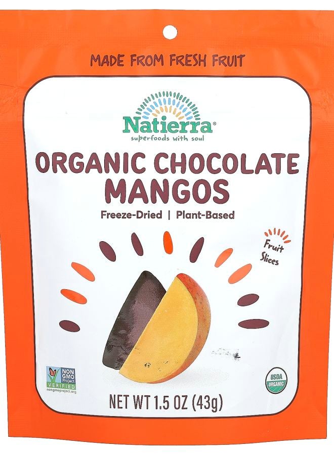 Organic Freeze-Dried Chocolate Mango 1.5 oz (43 g)
