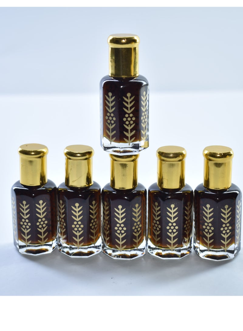 6 Pieces Cambodian Oud Oil 6ml - Image 1