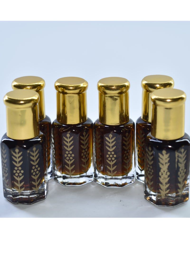 6 Pieces Cambodian Oud Oil 6ml - Image 2