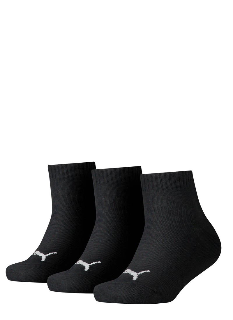 PUMA Quarter Kids Socks 3 Pack 