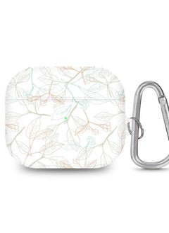 StylePods Case for Airpods 3rd Gen Case With Anti-Lost Keychain - Delicate Sprigs