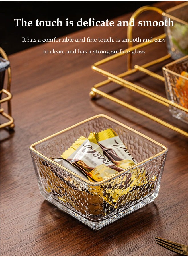 DUNISO - Snack Serving Platter Set, Multifunctional Party Dried Fruit Platter, 6 Split Snack Bowls, Fruit Bowls With Lids And Shelves, Used For Fruit Desserts, Appetizers, Nuts, Snacks, Candies - Image 1