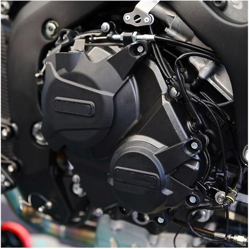 Carbon Fiber Print Engine Stator Crankcase Cover For CBR600 RR 2007 2023 - Image 3