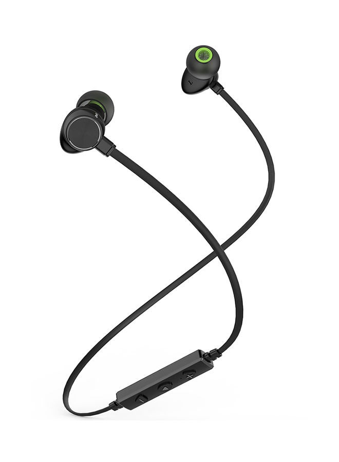 NIBEMINENT Wireless Sport In-Ear Headphones With Mic Black - Image 1