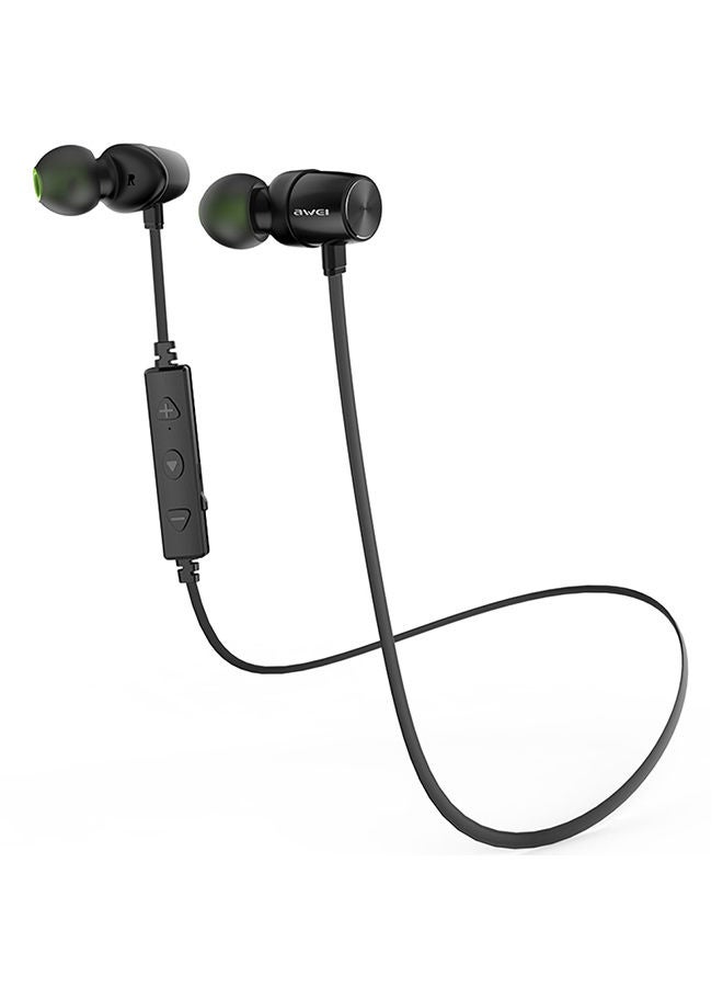 NIBEMINENT Wireless Sport In-Ear Headphones With Mic Black - Image 4
