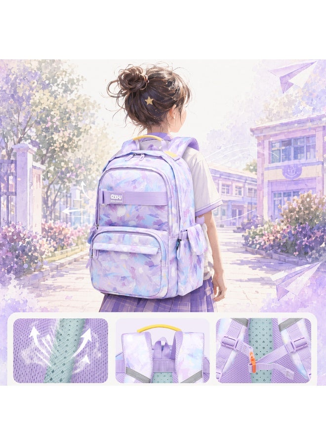 Boys School Backpack 6-9 Years Reflective Waterproof Spine-Protective Large Capacity School Supplies - Image 4