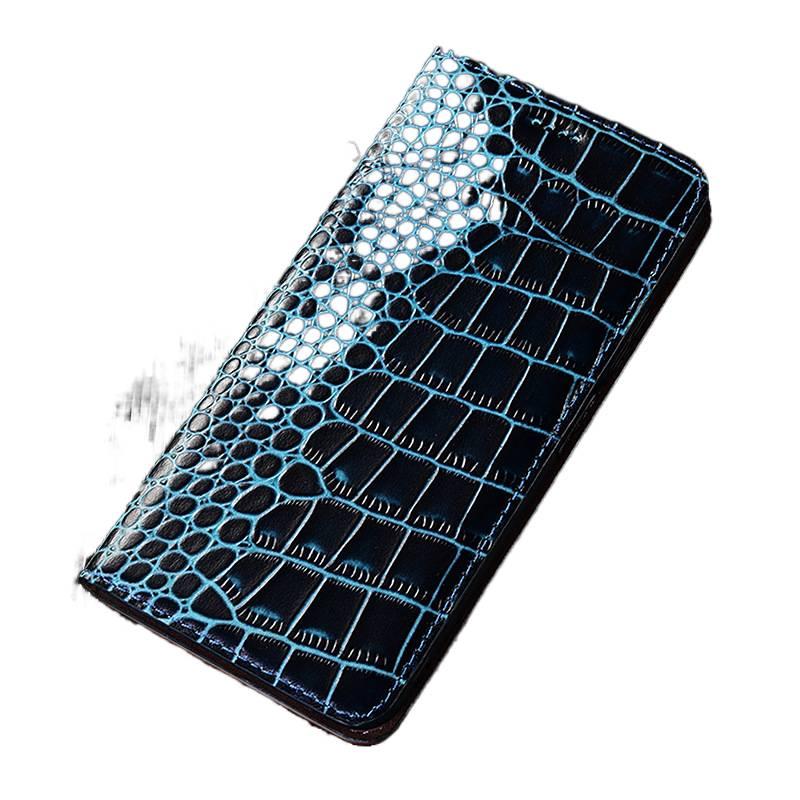 BB Leather Texture Protective Case for Redmi Note 14 Pro with Shockproof and Drop Protection plus Shockproof plus Kickstand plus Strong Magnetic in Blue - Image 1