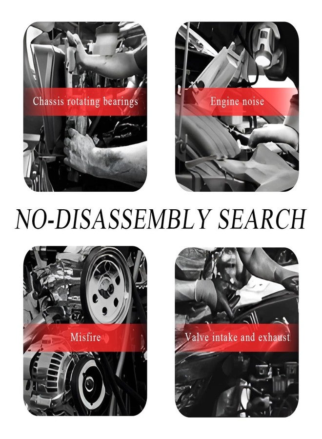 Yourkar Car Engine Mechanics Stethoscope, Stainless Steel Auto Engine Diagnostic Kit Stethoscope, Mechanics Automotive Cylinder Noise Sensitive Hearing Tool, Car Accessories - Image 5