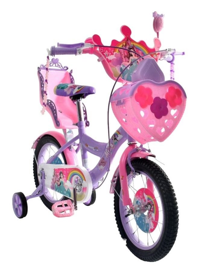 Rally Classic Metallic Air Tyre Bicycle With Disc Brakes Size 14 For Kids 
