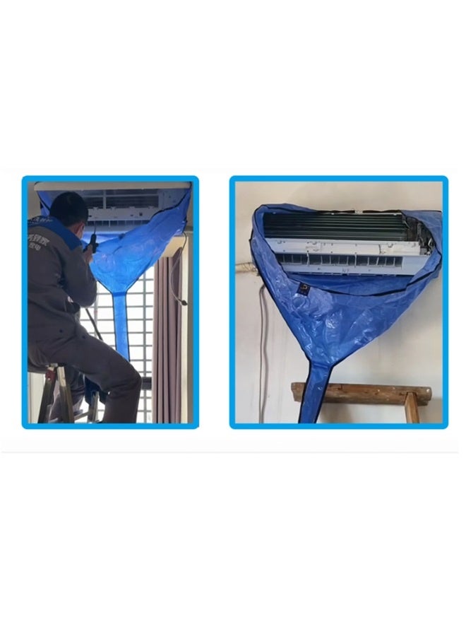 Air Conditioner Cleaning Cover Dust Washing Bag for large size 2P-3P Wall Mounted AC Service  - Image 5