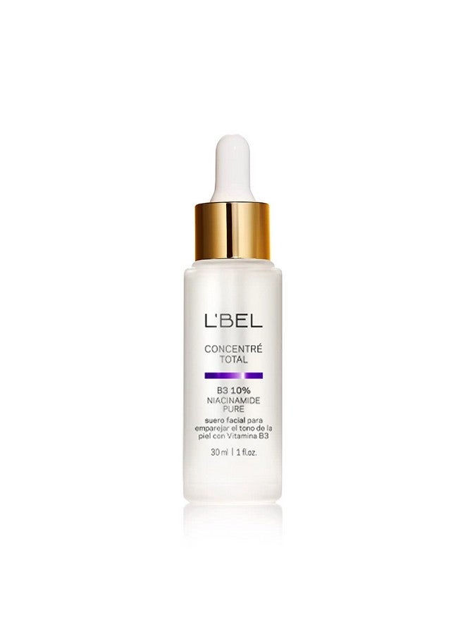 L'Bel Concentré Total B3 10% Niacinamide Pure Facial Serum With Vitamin B3 - Image 1
