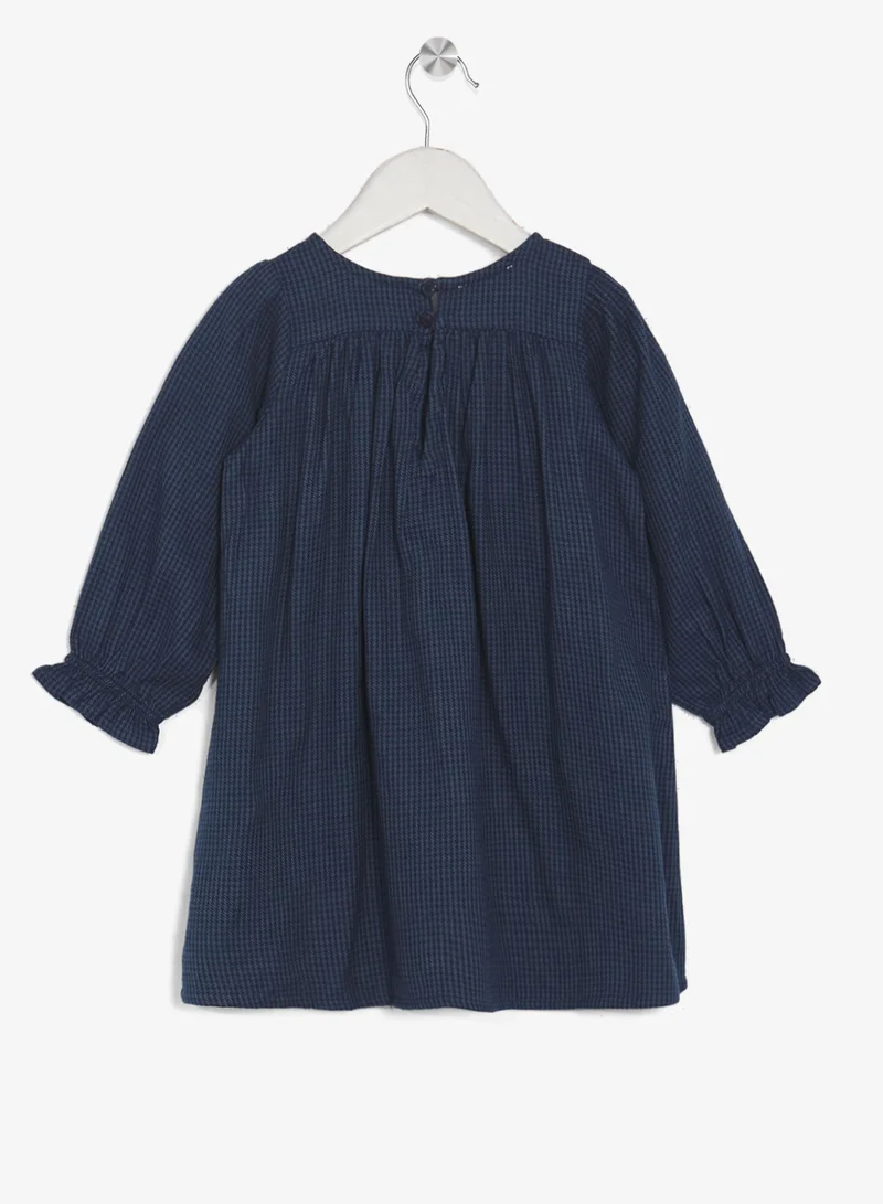 ريبلز مع نمشي فستان بناتي بفيونكة