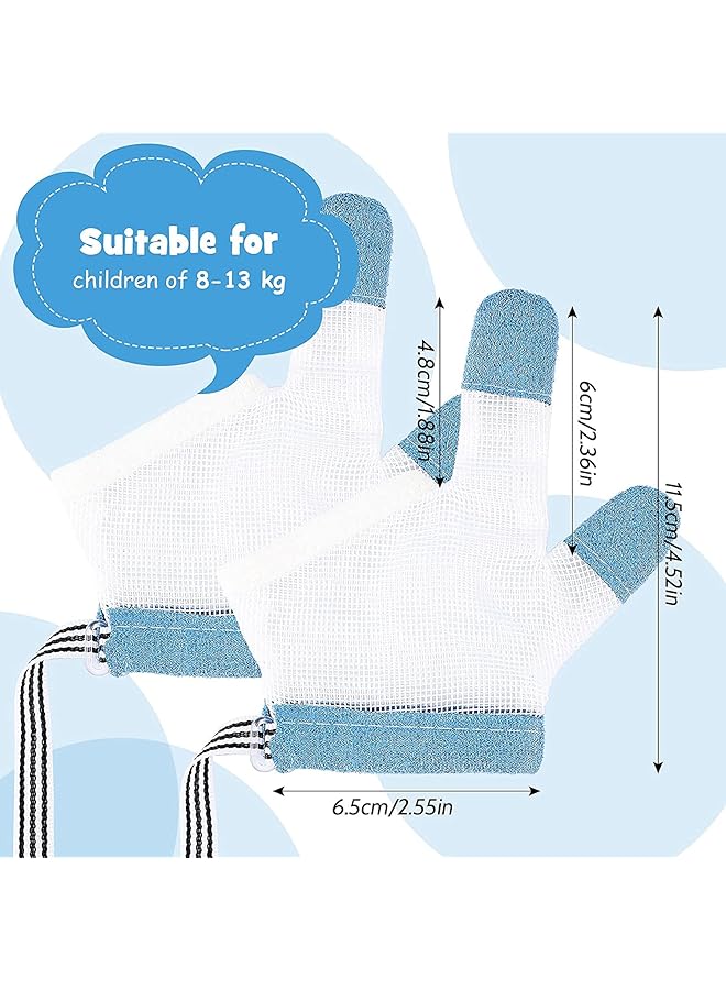 KASTWAVE Stop Finger Protection Guard Treatment Thumb Sucking Kit For Boys And Girls (Blue) - Image 2