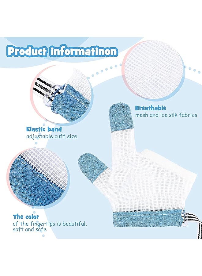 KASTWAVE Stop Finger Protection Guard Treatment Thumb Sucking Kit For Boys And Girls (Blue) - Image 3
