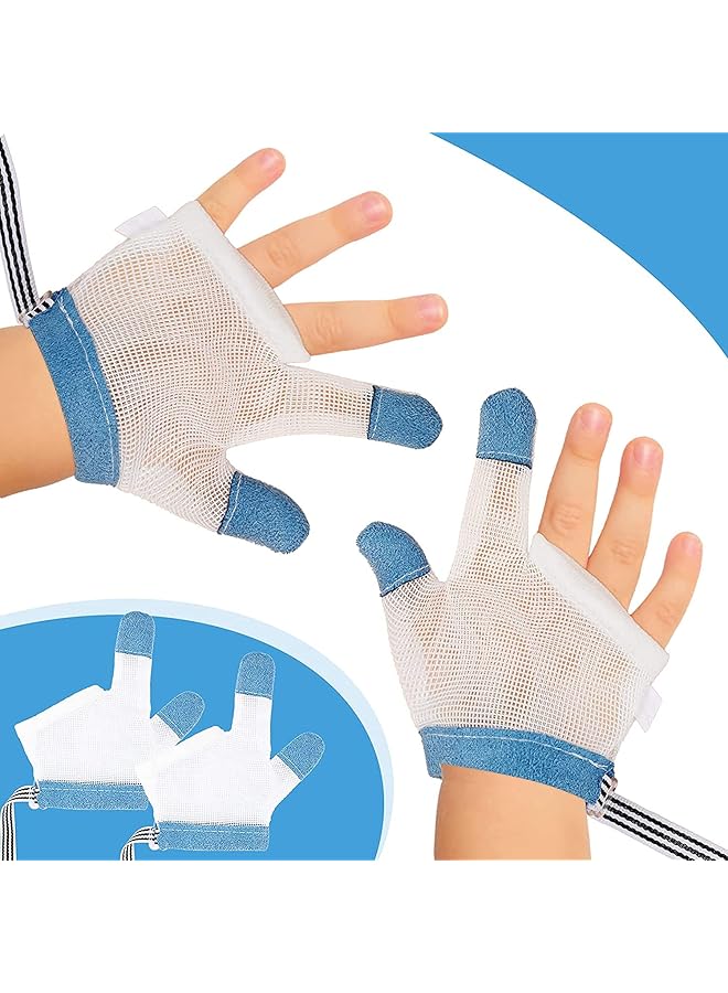 KASTWAVE Stop Finger Protection Guard Treatment Thumb Sucking Kit For Boys And Girls (Blue) - Image 5