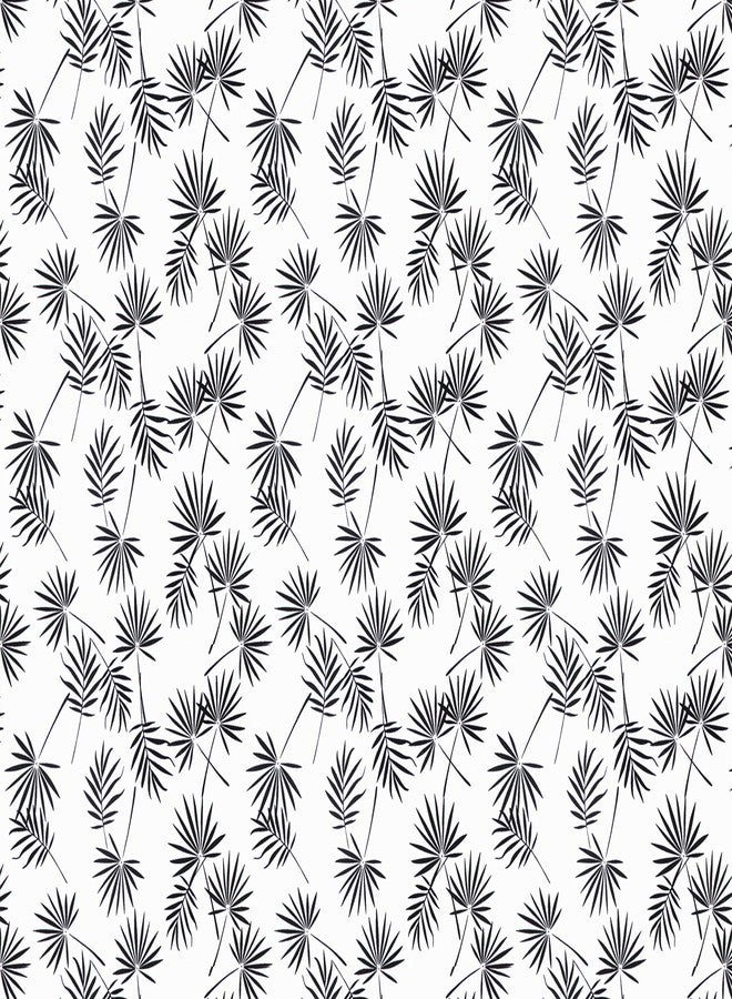 Airwill 100% Cotton Floral Pattern 4 Seater Square Table Cover Sized, 56x56 inches (Black,White, Pack of 1) - Image 2