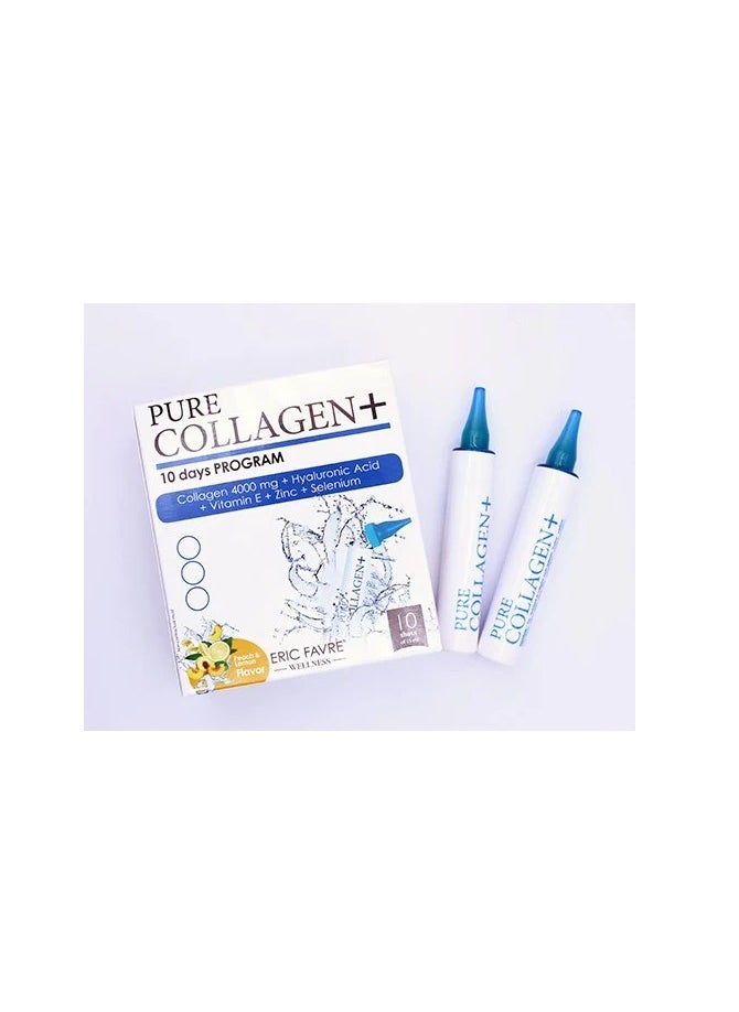 Pure Collagen Plus Ampoules - 10 Ampoules OF 15 ml