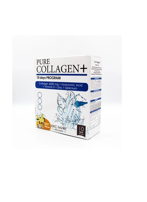 Pure Collagen Plus Ampoules - 10 Ampoules OF 15 ml