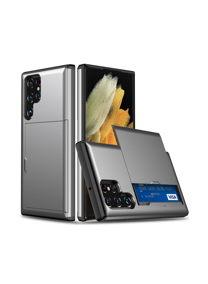 Suteni Back Cover Leather Protective Case for Samsung Mobile Phone