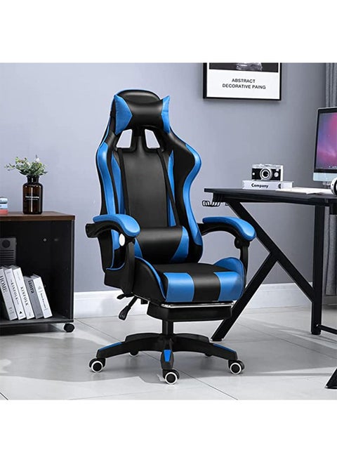 Ergonomic Office Gaming Chair High Back Computer Chair with Footrest 360° Swivel and Lumbar Support