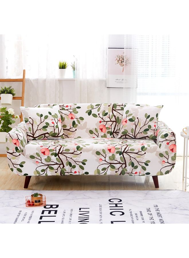 Simple Stretch Sofa Cover-complimentary Pillow Cover Multicolour 190 X 230cm - Image 3
