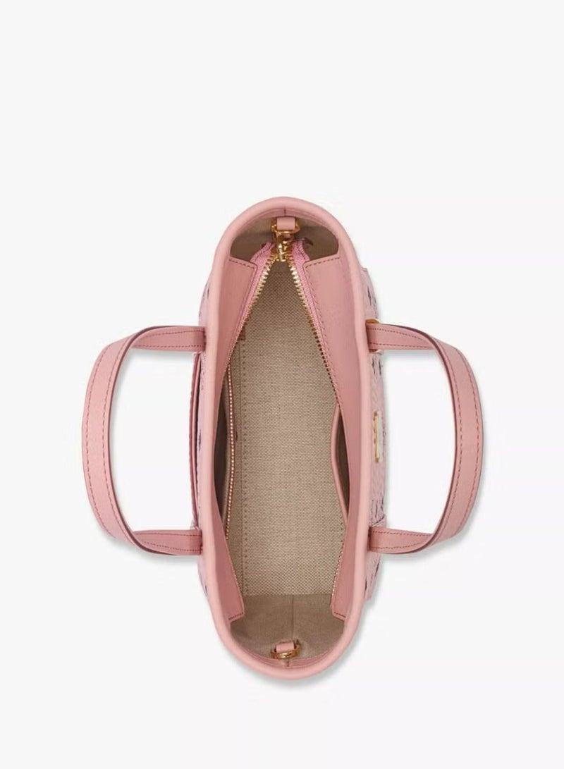 MCM TONI Mini handbag Diagonal tote bag（Pink） - Image 5